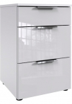 Wimex Naktinis staliukas &raquo;Level36 C by fresh to go&laquo; su Glaselementen ant der priekis soft-close Funktion 41cm plotis