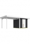 weka Sodo namelis &raquo;Designhaus 172 B&laquo; su Stogas