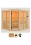 Karibu Pirtis &raquo;Anike 3&laquo; rinkinys Ofen 9 KW externe Strg easy