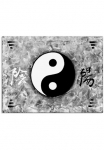 Artland Paveikslas ant drobės &raquo;Ying & Yang_sw&laquo; Zeichen 1 Stk. dalys ant Holzrahmen gespannt