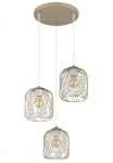 GLOBO LIGHTING &Scaron;viestuvas &raquo;DICHTI&laquo; E27 1 Stk. H&auml;ngelampe/Pendelleuchte/Esszimmer/Wohnzimmer/Esstisch