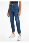 Tommy Jeans Tommy Džinsai džinsai &raquo;High liemuo - džinsai Tapered&laquo; su Logo-Stickereien