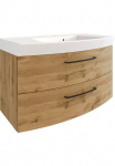 welltime Waschbeckenschrank &raquo;Chicago&laquo; vonios kambario baldai spintelė po kriaukle plotis 100 cm su Softclose