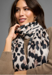 Laura Scott Skara su madingas Leopard-Alloverdruck - NEW