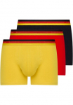 Bruno Banani Retro Kelnės &raquo;Golden Goal&laquo; 3vnt. Pack su mehrfarbigem liemuo