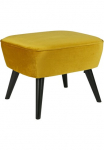 WOOOD Kojų kėdutė &raquo;Sara&laquo; su Samtstoff gepolstert rechteckige forma H 41 cm x B 56 cm
