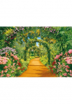 Papermoon Fototapetas &raquo;Flower Alley&laquo; glatt