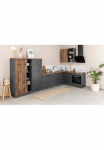 KOCHSTATION Virtuvinis komplektas &raquo;KS-Bruneck&laquo; Stellbreite 380/180 cm plotis patogi su arba be E-Ger&auml;te MDF