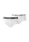 PUMA Kelnaitės &raquo; WOMEN MINI &scaron;ortai 2P&laquo; 2vnt. Pack schmaler Logo-Gummibund