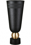 Casablanca by Gilde Stalinė vaza &raquo;Vase konisch Nama schwarz&laquo;