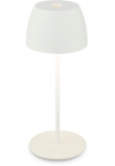 B.K.Licht Lauko stalo lempa &raquo;BK_TL1605 Mini Akumuliatorinis LED stalinė lepma Touchdimmer su USB-C&laquo; LED-Modul 1 Stk. Extra-Warmwei&szlig; 2.700 K 150 Lm 25W IP44 Akumuliatorinis wechselbar 4h-24h Leuchtdauer Wei&szlig;