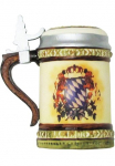 Krebs Glas Lauscha Krebs I&scaron; stiklo Lauscha Eglutės žaisliukai &raquo;Bierkrug Weihnachtsdeko Christbaumschmuck&laquo; mundgeblasen