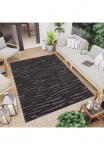 Carpet City Kilimas &raquo;In-& Lauko kilimas Santorini 58394 3D-Effekt Streifen&laquo; rechteckig 5 mm auk&scaron;tis Wetterfest & UV-best&auml;ndig dėl terasa Balkon K&uuml;che Flur