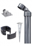 Alberts Stulpas &raquo;Fix-Clip Pro&reg;&laquo; dėl Maschendrahth&ouml;he 81 cm zum Aufschrauben