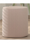 Vipack Mink&scaron;tas pufas &raquo;Moon Kojų kėdutė in ovali su flauschigem Boucl&eacute; Stoff&laquo; B/H/T ca. 41x415x41cm iki 80 kg belastbar kaip Sėdmai&scaron;is o. naktinis staliukas 41 cm &empty; Boucl&eacute; Stoff in 4 spalvos