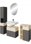 Saphir Vonios kambario baldų komplektas &raquo;Quickset 394&laquo; rinkinys rinkinys 4 Stk. dalys