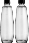 SodaStream Prietaisas gazuotam vendeniui butelis &raquo;DuoPack&laquo; 1L Glasflache Ersatzflaschen dėl dvi 2x 1L