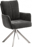MCA furniture Valgomojo kambario kėdė &raquo;MALIA&laquo; () (Rinkinys 2 Stck) 360&deg; drehbar Taschenfederkern Sitzh&ouml;he ca. 49 cm