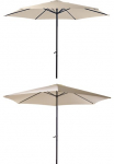 Garden Pleasure Skėtis nuo saulės &Oslash; 300 cm Kremas