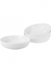 CreaTable Dubenėlis &raquo;Allround Weiss Poke Bowl 21 cm 4-tlg&laquo; 4 Stk. i&scaron; Porzellan Daily Use Zeitlos