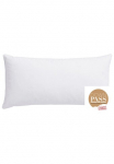 OTTO home Pagalvė su plunksnų užpildu &raquo;Ulani pagalvė 40x80 cm ir 80x80 cm&laquo; F&uuml;llung: 85 % Federn & 15 % Pūkinė Bezug: medvilnė 1 Stk. dalys pagalvė Allergiker tinka (Hausstauballergiker NOMITE