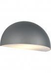 TRIO Leuchten TRIO Ap&scaron;vietimas Sieninis &scaron;viestuvas &raquo;MAAS Hauswand žibintas Downlight kugelf&ouml;rmig metalas Aliumininis IP44&laquo; E27 1 Stk. warmwei&szlig; - kaltwei&szlig; exkl 1x E27 max 10W plotis 27cm auk&scaron;tis 14cm lemputės wechselbar