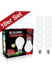 BLULAXA LED-Filament &raquo;Retro Multi&laquo; E27 10 Stk. Warmwei&szlig; 10er-Set Promotion-Pack Birnenform Ritė opal