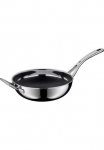 WMF Wok keptuvė &raquo;Profi Resist&laquo; Cromargan&reg;Edelstahl 1 Stk. dalys 28 cm kratzfest Antihaftversiegelung mehrschichtiger Aufbau