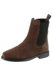Tommy Hilfiger Aulinukai &raquo;FLAG SUEDE CHELSEA BOOT&laquo; aulinukai Dalykiniai batai su Hardcover-Flagge an der Ferse
