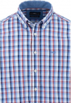 FYNCH-HATTON Mar&scaron;kiniai trumpom rankovėm im Karo-Look ir su Button-Down-Kragen