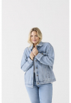 ONLY CARMAKOMA Džinsinis &scaron;varkelis &raquo;CAROCEAN L/S OVERSIZE JKT DNM NOOS&laquo;