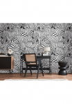 living walls Fototapetas &raquo;THE WALL III Zebra Tapetai Motivtapete Tiere Tiere&laquo; matinis glatt tapetai Tiere dėl miegamojo kambario baldai K&uuml;che Wohnzimmer Zebra Design Flur