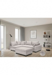 COLLECTION AB Kampinė sofa &raquo;Parma L-Form&laquo; su miegojimo funkcija ir Dėžutė patalynei su pagalvė Bonellfederkern