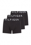 Tommy Hilfiger Underwear Trunk &raquo;mit Kontrast-Logo-Taillenbund&laquo; 3 Stk. i&scaron; Stretch-Baumwolle normale Leibh&ouml;he