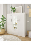 Home affaire Indauja &raquo;RAVENNA&laquo; im romantischen Landhausstil Griffe i&scaron; metalas auk&scaron;tis 146 cm