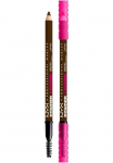 NYX PROFESSIONAL MAKEUP Augenbrauenpflege &raquo;POWDER LOUDER BROW PENCIL&laquo; verleiht sowohl verdichtete kaip auch voller aussehende Augenbrauen