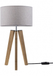 Paco Home Stalinis &scaron;viestuvas &raquo;Canvas universal Color&laquo; E27 Pastatomas &scaron;viestuvas vintažinio stiliaus Fu&szlig; LED lempa Wohnzimmer Skandinavischer stilius E27