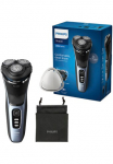 Philips Elektrinis skustuvas &raquo;Shaver Series 3000 S3243/12&laquo; 1 Stk. Aufs&auml;tze ausklappbarer Pr&auml;zisionstrimmer 5-dimensional bewegl. Flex-Scherk&ouml;pfe Schutzkappe ir krep&scaron;ys