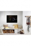 A.S. Cr&eacute;ation Paveikslas ant drobės &raquo;wildlife 3&laquo; Kunst | Tiere 1 Stk. dalys Keilrahmen paveikslas gėlės Floral juoda spalva Lininis paveikslas Wohnzimmer modern