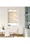 LICHTBLICK ORIGINAL Plisuotos žaliuzės &raquo;Plissee Lango kabliukai be Bohren blickdicht Moon Birds - Beige&laquo; blickdicht freih&auml;ngend