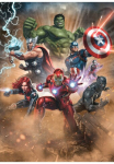 Komar Tapetai &raquo;Digitaldruck Vlies - Avengers Superpower - Gr&ouml;&szlig;e 200 x 280 cm&laquo; ra&scaron;tuotas glatt vaikų kambario baldų komplektas