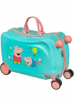 UNDERCOVER Vaiki&scaron;kas lagaminas &raquo;Ride-on lagaminas Peppa Pig&laquo; 20 l 4 ratukai zum sitzen ir ziehen