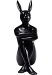 Kare Design Dekoratyvinė figurėlė &raquo;Deko figurėlė Gangster Rabbit Schwarz&laquo;