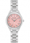 Bulova Laikrodis laikrodis laikrodis laikrodis Nerūdijančio plieno apyrankė su Diamanten