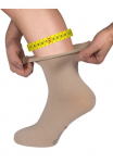 Fu&szlig;gut Gesundheitssocken &raquo;"Sensitiv Elegant Socken" puiki Strickung druckfreier Rollbund&laquo; 1 pora dalys keine Druckstellen da extrem dehnbar venenfreundlich antibakteriell