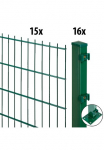 GARDEN 'N' MORE Tvora &raquo;Excellent&laquo; 15 Elemente dėl 30 m LxH: 200 x 183 cm su 16 Turėklo stulpas