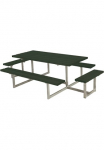 PLUS Garten-Essgruppe &raquo;&raquo;Basic&laquo; Kombim&ouml;bel + 2 Anbau&laquo; 1 Stk. dalys 260x160x73/45 cm