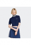 adidas Originals Mar&scaron;kinėliai &raquo;CROPPED ROLLKRAGENOBERTEIL&laquo; siauras forma dėl Laufen tinka su apykaklė auk&scaron;tu kaklu
