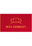 Miss Germany Paplūdimio rank&scaron;luostis &raquo;&laquo; Velours su gro&szlig;em Logo-Motiv