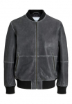 Jack & Jones Odinė striukė &raquo;JJECHARGE LEATHER Striukė SN&laquo; be gobtuvas